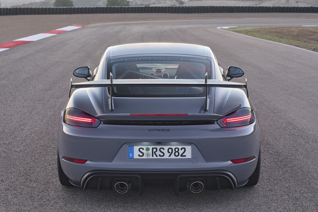 Porsche 718 Cayman GT4 RS.
(Foto: Porsche AG)